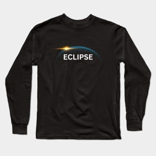 Total Solar Eclipse 2024 Long Sleeve T-Shirt